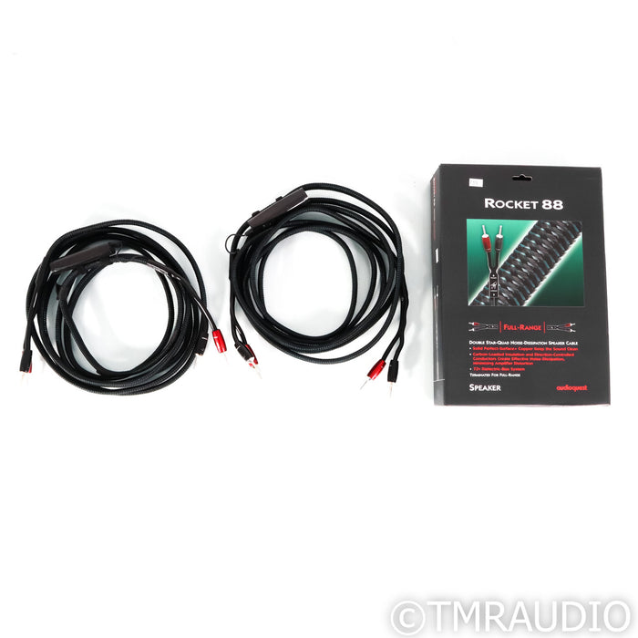 AudioQuest Rocket 88 Speaker Cables; 15ft Pair