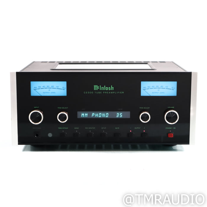 McIntosh C2300 Stereo Tube Preamplifier; MM & MC Phono