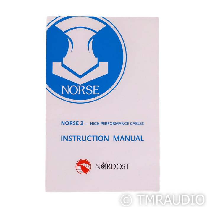 Nordost Frey 2 Power Cable; 1m AC Cord