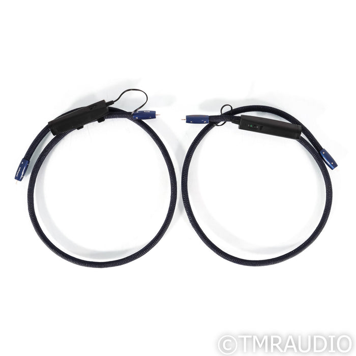 AudioQuest Water RCA Cables; 1m Pair Interconnects