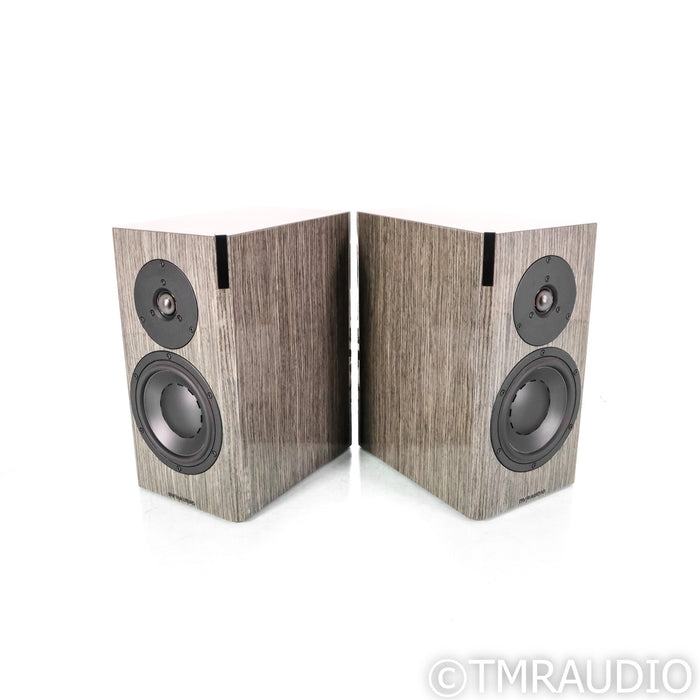 Dynaudio Focus 20 XD Bookshelf Speakers; High Gloss Grey Oak Pair