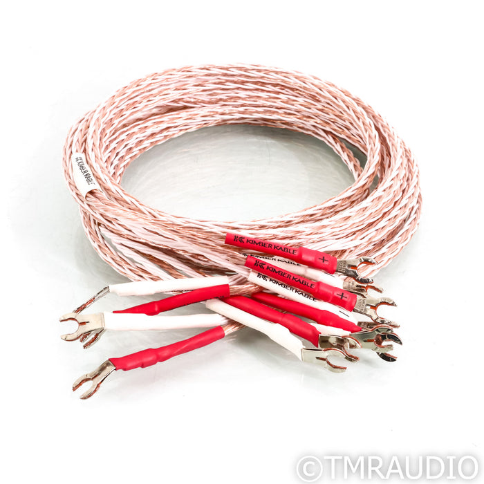 Kimber Kable 8TC Bi-Wire Speaker Cables; 10ft Pair