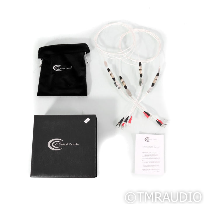 Crystal Cable CrystalSpeak Reference Diamond Speaker Cables; 3m Pair