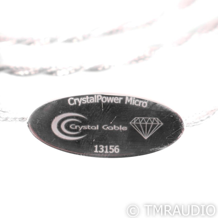 Crystal Cable CrystalPower Micro Diamond Power Cable; 1m AC Cord