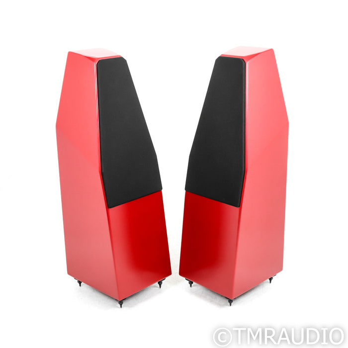 Wilson Audio Sabrina X Floorstanding Speakers; Premium Crimson Satin Pair