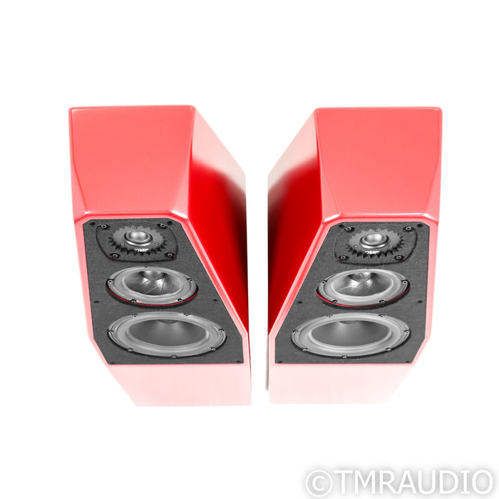 Wilson Audio Sabrina X Floorstanding Speakers; Premium Crimson Satin Pair