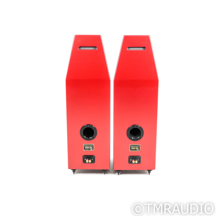 Wilson Audio Sabrina X Floorstanding Speakers; Premium Crimson Satin Pair