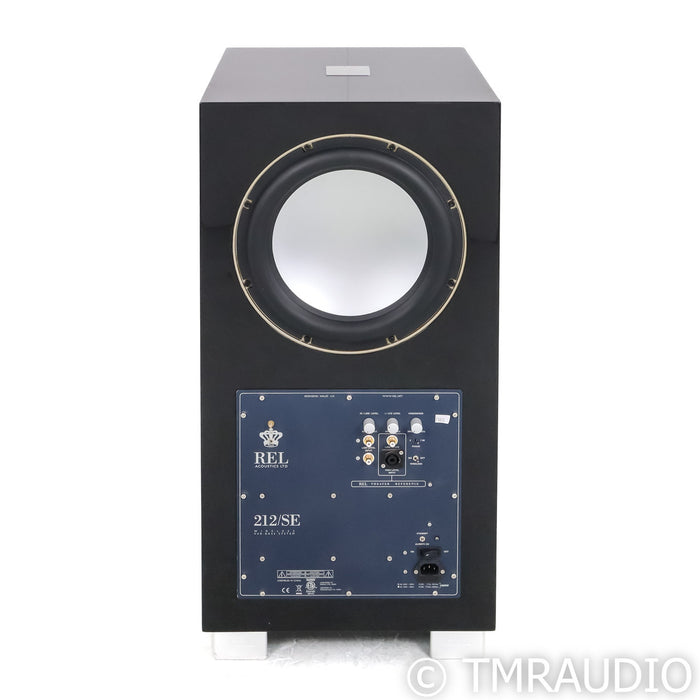 REL Acoustics 212/SE Dual 12" Powered Subwoofer; High Gloss Black