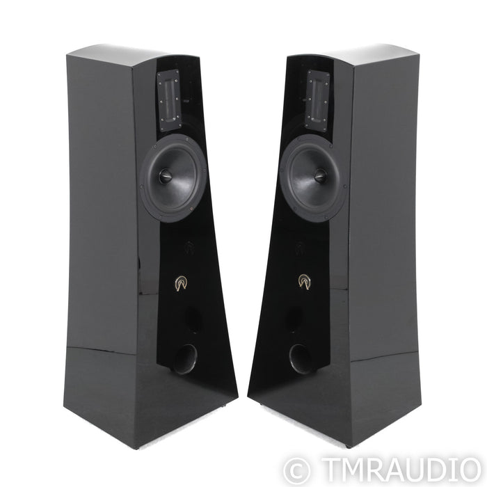 Alta Audio Alec Floorstanding Speakers; Black Onyx Pair