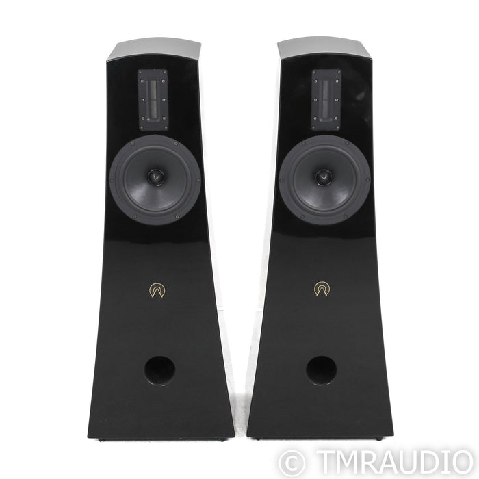 Alta Audio Alec Floorstanding Speakers; Black Onyx Pair