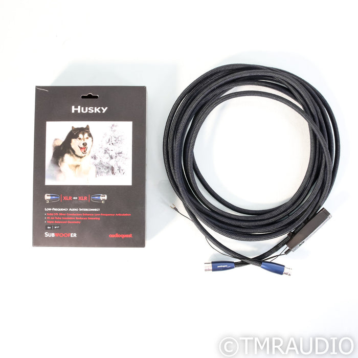 AudioQuest Husky XLR Subwoofer Cable; 8m Balanced Interconnect