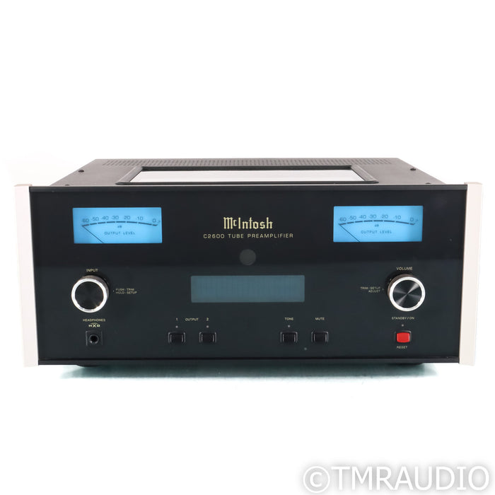 McIntosh C2600 Stereo Tube Preamplifier; MM & MC Phono
