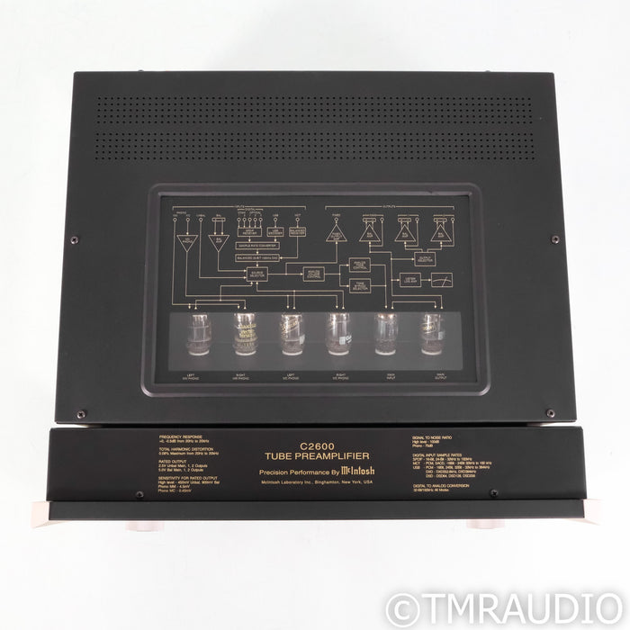 McIntosh C2600 Stereo Tube Preamplifier; MM & MC Phono