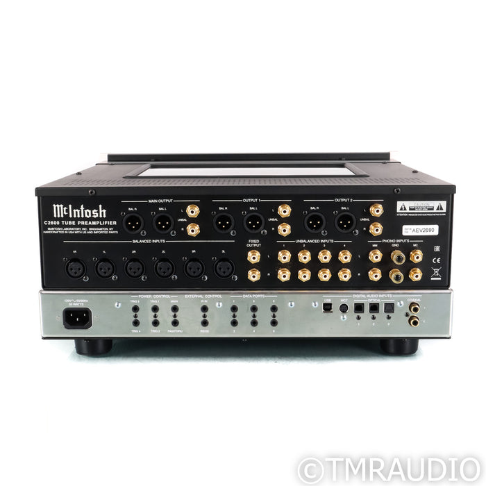 McIntosh C2600 Stereo Tube Preamplifier; MM & MC Phono