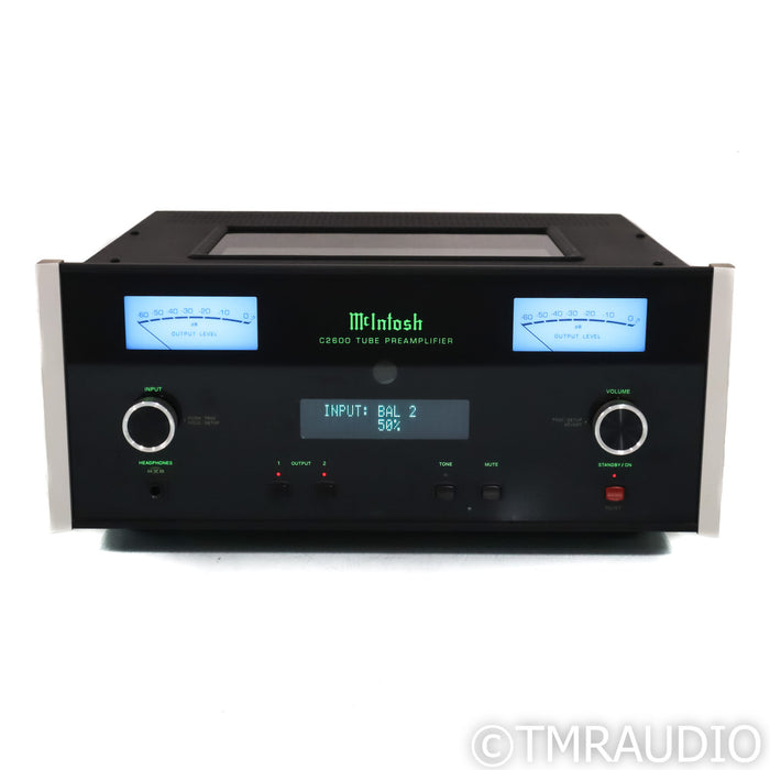 McIntosh C2600 Stereo Tube Preamplifier; MM & MC Phono