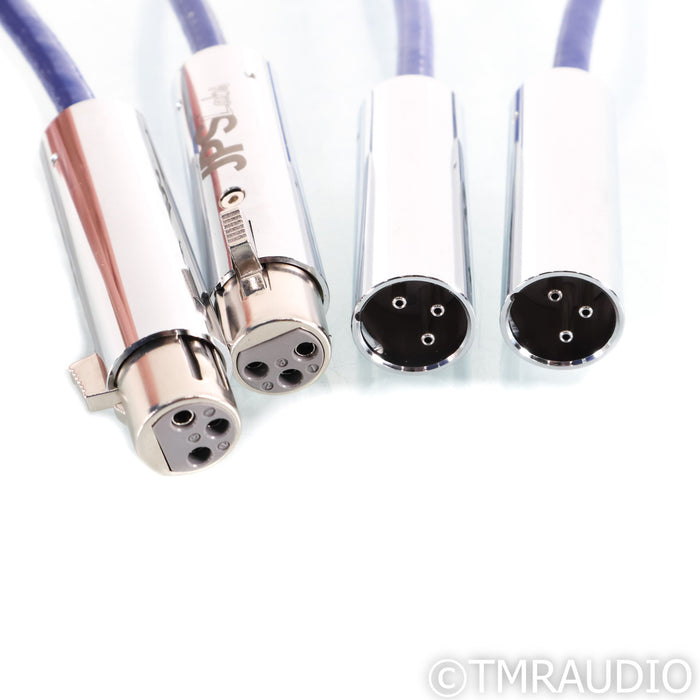 JPS Labs Superconductor 4 XLR Cables; 0.75m Pair Balanced Interconnects