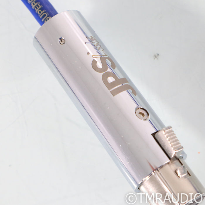 JPS Labs Superconductor 4 XLR Cables; 0.75m Pair Balanced Interconnects