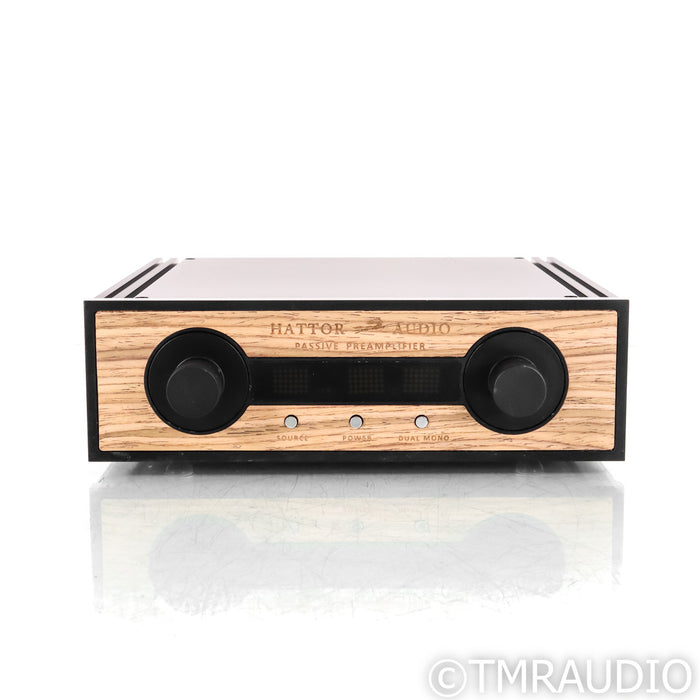 Hattor Audio The BIG Passive Stereo Preamplifier; XLR; AMRG Resistor Upgrade