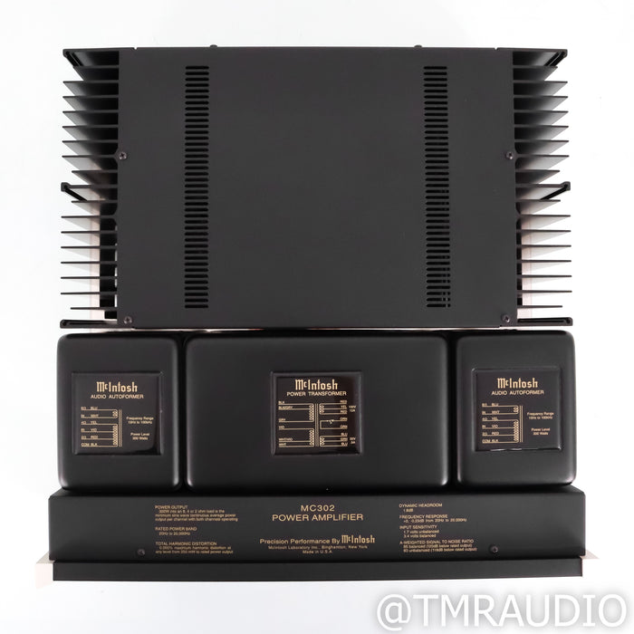 McIntosh MC302 Stereo Power Amplifier