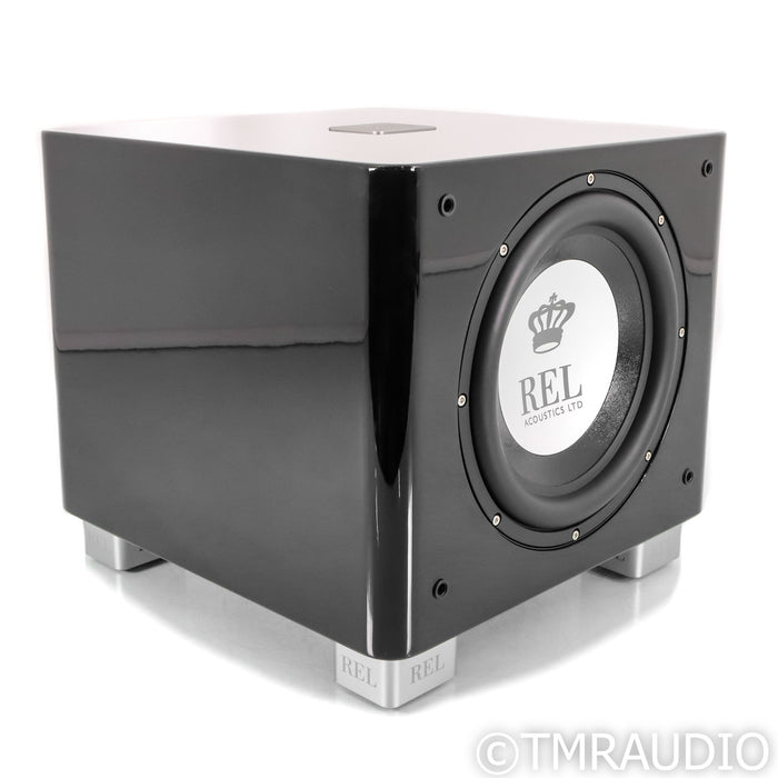 REL Acoustics T/9x 10" Powered Subwoofer; High Gloss Black
