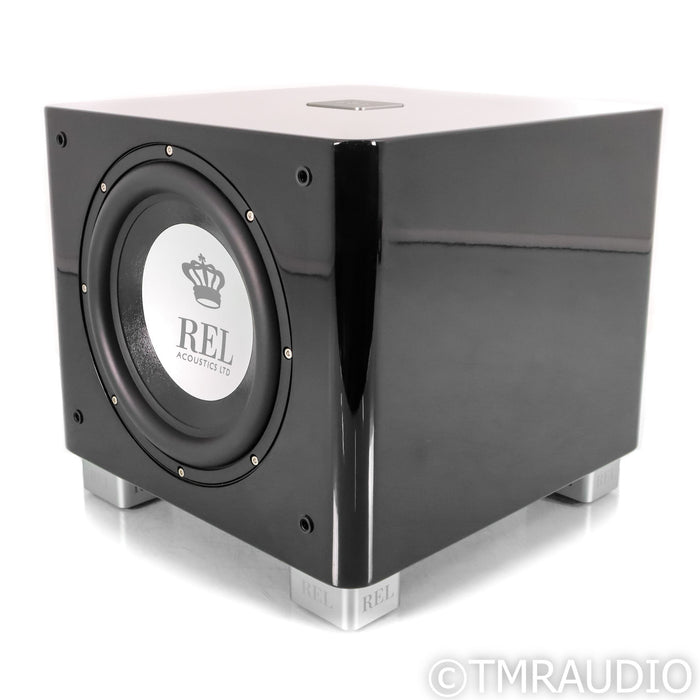 REL Acoustics T/9x 10" Powered Subwoofer; High Gloss Black