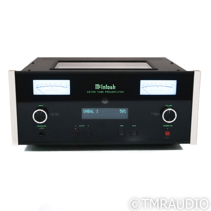 McIntosh C2700 Stereo Tube Preamplifier; MM & MC Phono