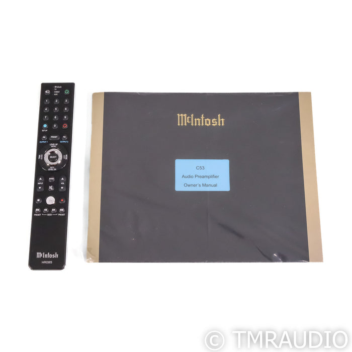 McIntosh C53 Stereo Preamplifier; MM & MC Phono