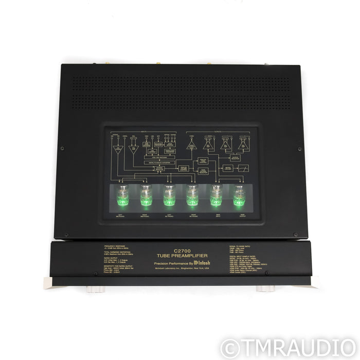 McIntosh C2700 Stereo Tube Preamplifier; MM & MC Phono