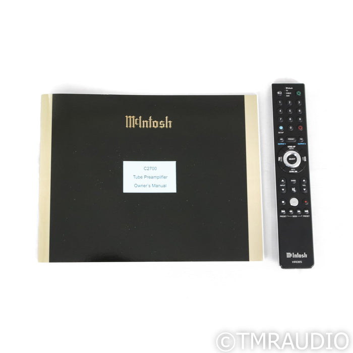 McIntosh C2700 Stereo Tube Preamplifier; MM & MC Phono