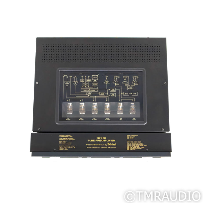 McIntosh C2700 Stereo Tube Preamplifier; MM & MC Phono