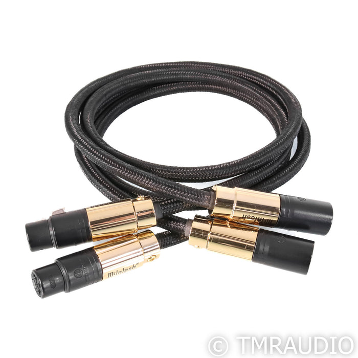 McIntosh CBA1M XLR Cables; 1m Pair Balanced Interconnects
