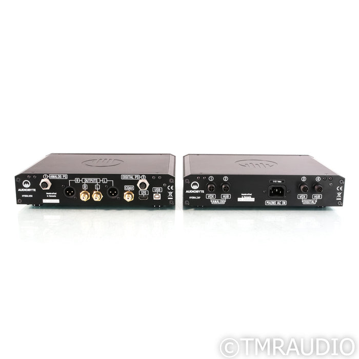 Audiobyte Hydra VOX DAC; With Hydra ZAP Power Supply