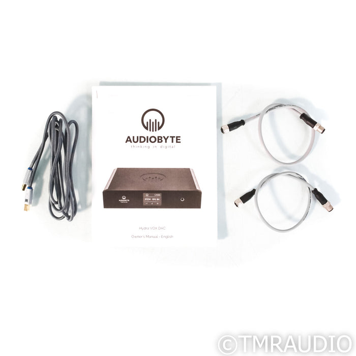 Audiobyte Hydra VOX DAC; With Hydra ZAP Power Supply