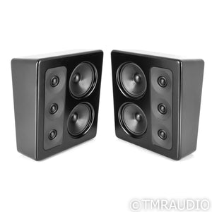 Miller & Kreisel MP300 Bookshelf Surround Speakers; Black Pair