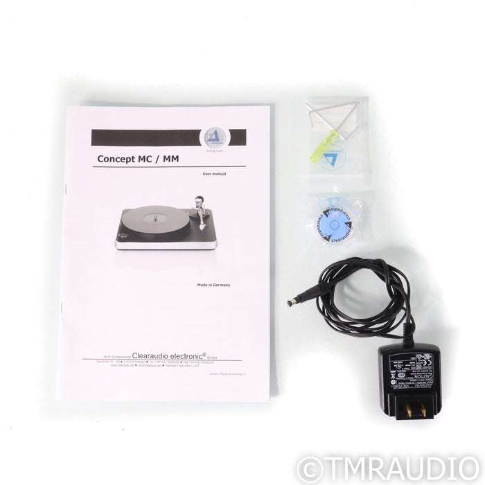 Clearaudio Concept Wood Belt Drive Turntable; LP Gear The Vessel A3SE