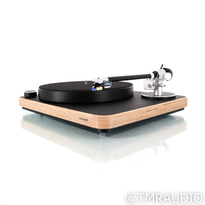 Clearaudio Concept Wood Belt Drive Turntable; LP Gear The Vessel A3SE