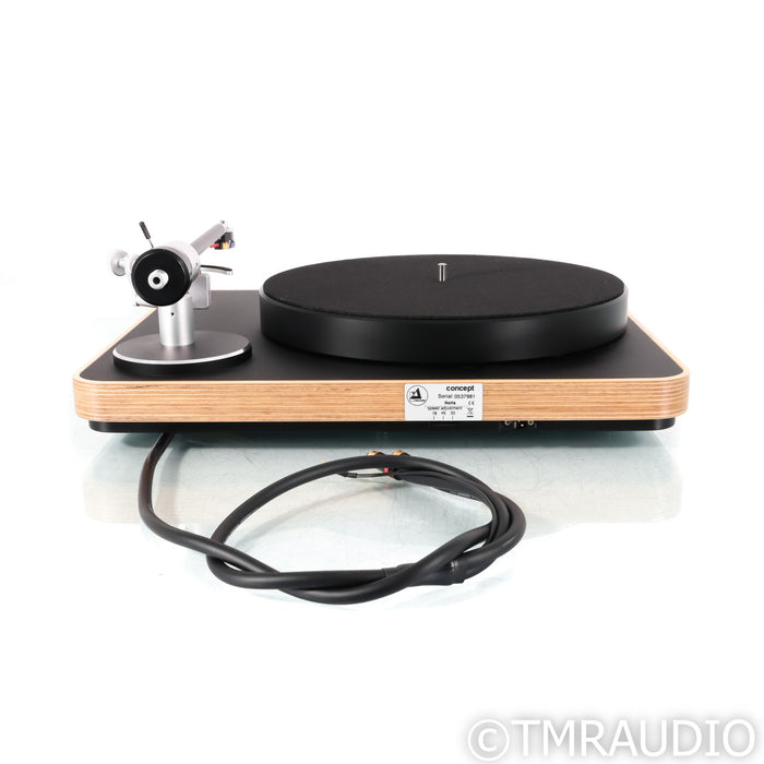 Clearaudio Concept Wood Belt Drive Turntable; LP Gear The Vessel A3SE