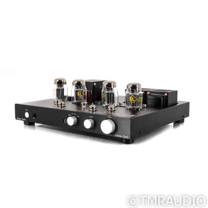 Rogue Audio Cronus Dark Tube Integrated Amplifier: MM/MC Phono (Mint / Unused)