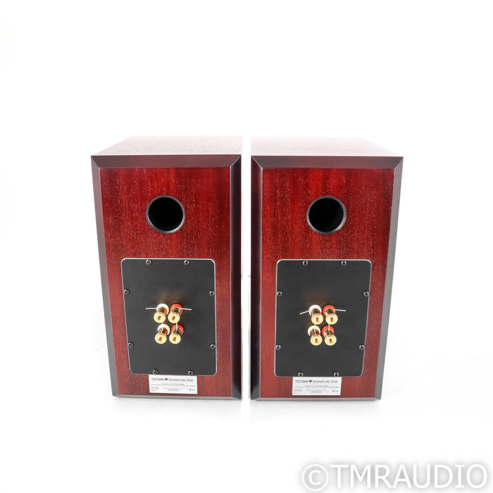 Totem Acoustic Signature One Bookshelf Speakers; Mahogany Pair