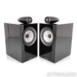 Bowers & Wilkins 705 S2 Bookshelf Speakers; Piano Black Pair (No Grills)