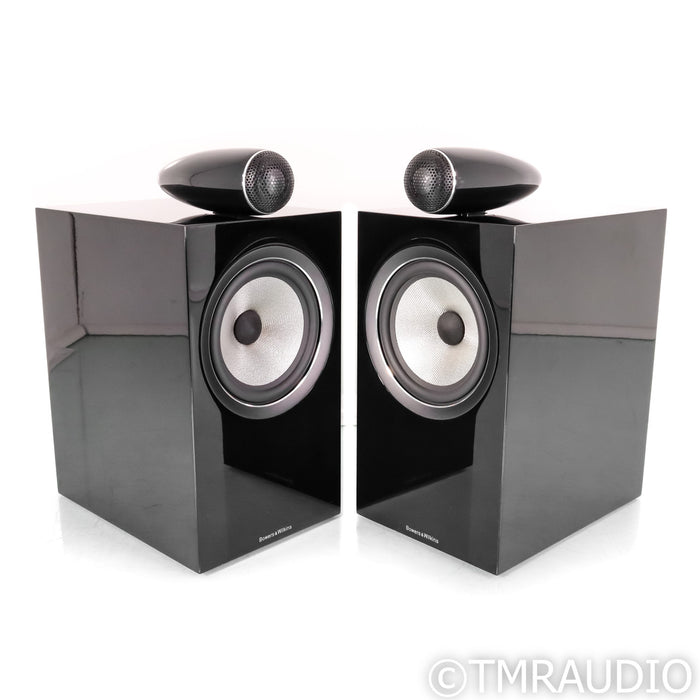 Bowers & Wilkins 705 S2 Bookshelf Speakers; Piano Black Pair (No Grills)
