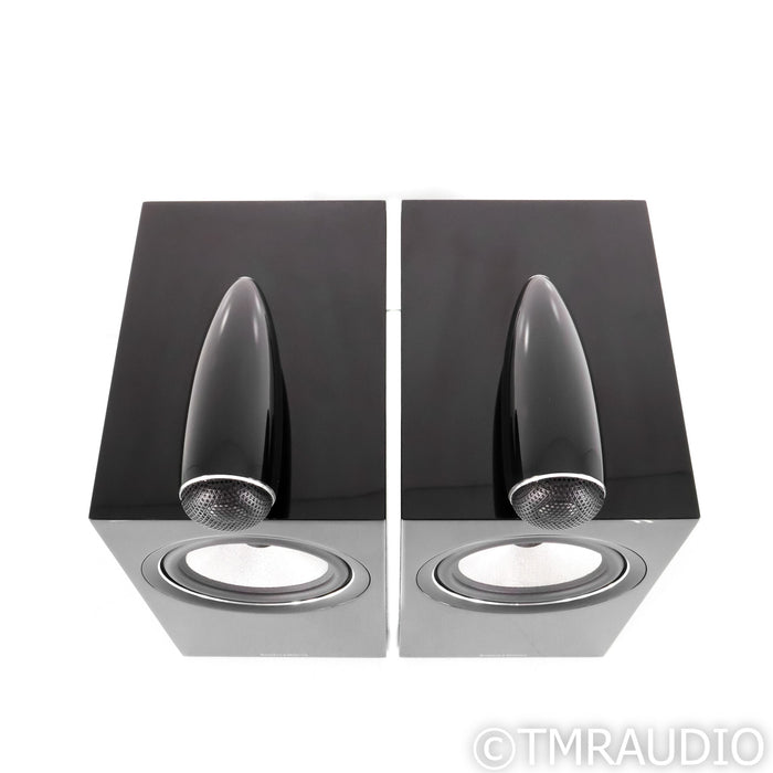 Bowers & Wilkins 705 S2 Bookshelf Speakers; Piano Black Pair (No Grills)