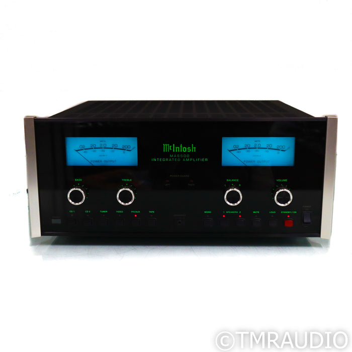 McIntosh MA6500 Stereo Integrated Amplifier; MM Phono