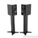 Dynaudio Evoke 10 Bookshelf Speakers; Black High Gloss Pair w/ Stands