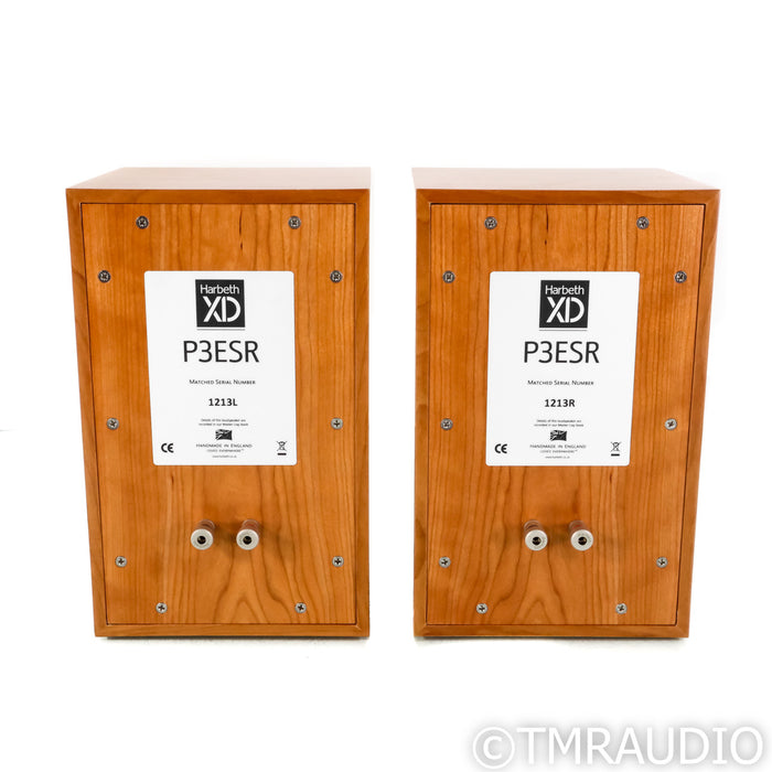 Harbeth P3ESR XD Bookshelf Speakers; Cherry Pair