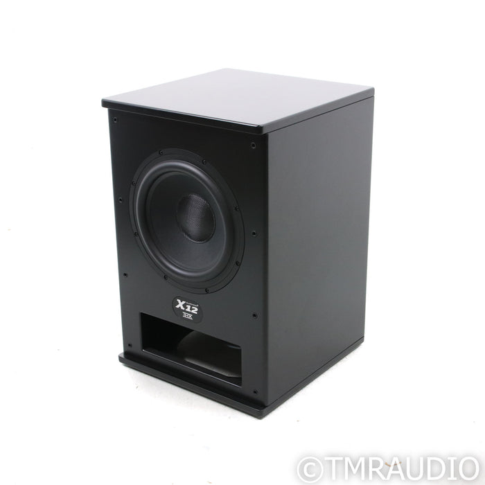 Miller & Kreisel X12 12" Powered Subwoofer; Black Satin