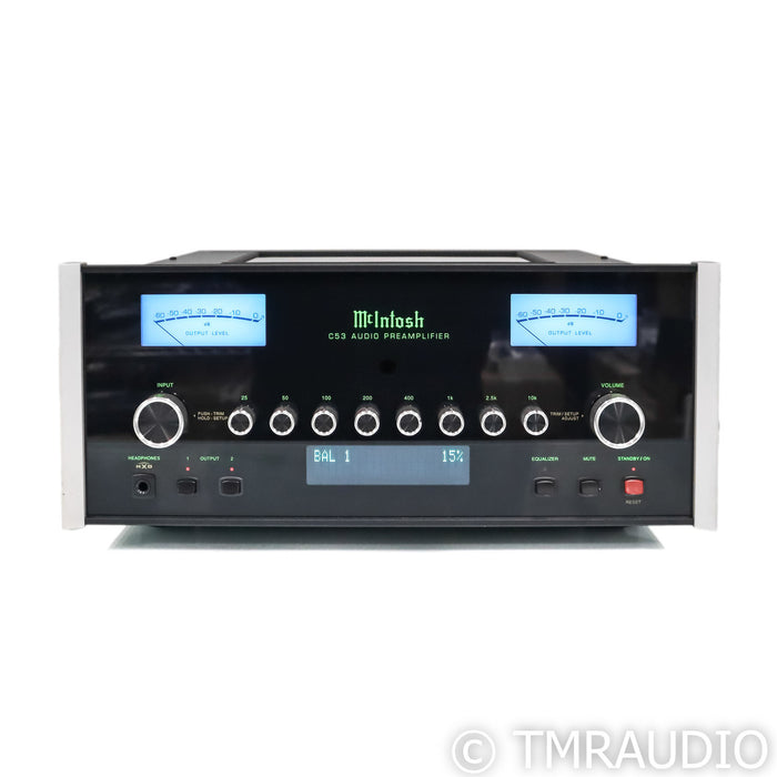 McIntosh C53 Stereo Preamplifier; MM & MC Phono
