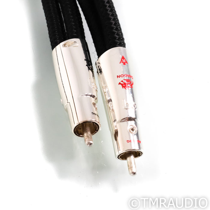 AudioQuest Dragon RCA Cables; 1.5m Pair Interconnects