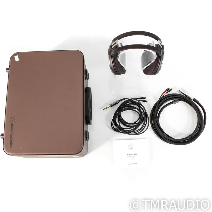 Audio Technica ATH-ADX5000 Open Back Headphones; AT-B1XA Cable