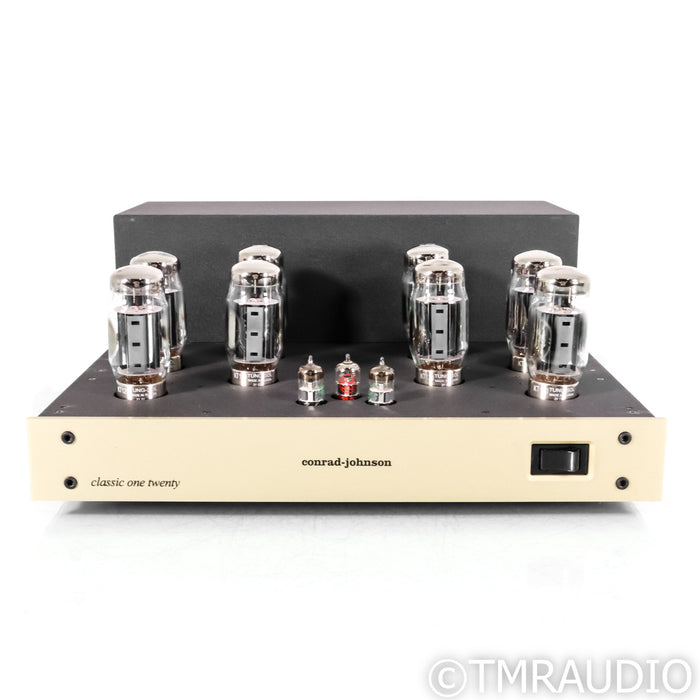 Conrad-Johnson Classic 120SE Stereo Tube Power Amplifier; New Tubes